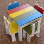 Simple Kid’s Table and Chair Set