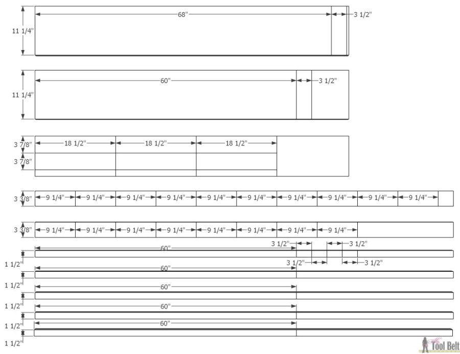 Need a stylish console table, perfect for your space? Free plans that you can easily customize the dimensions and build what you want. Buy the legs and DIY'ing is a breeze.