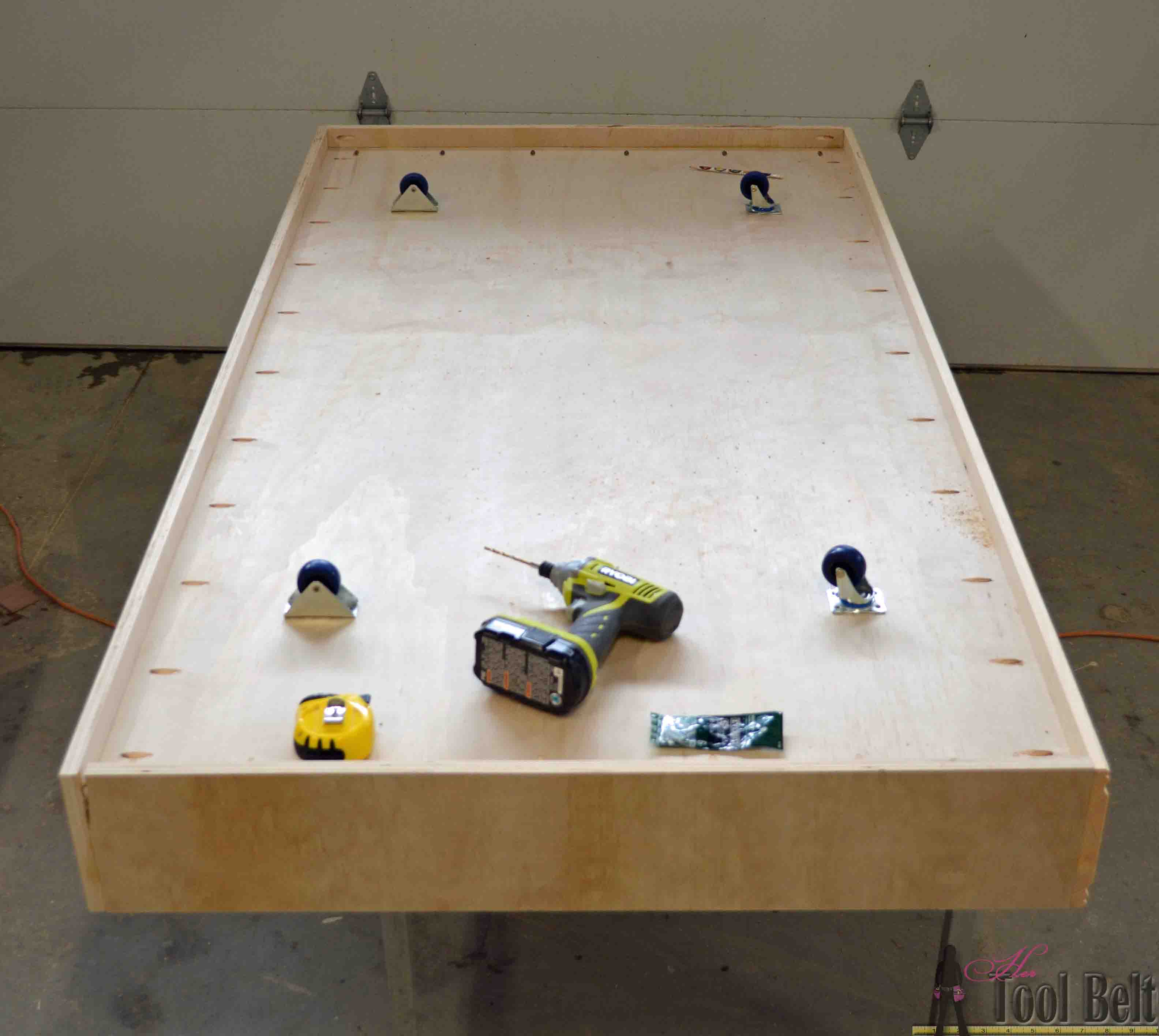 Simple Twin Bed Trundle Her Tool Belt