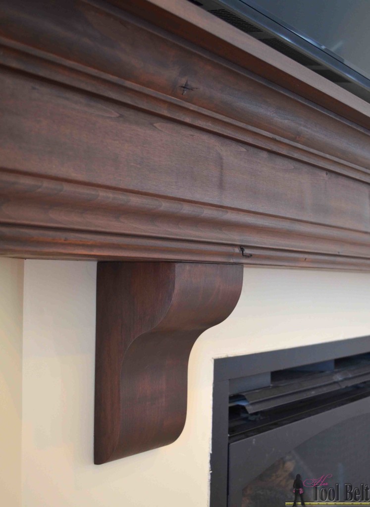 Create that room focal point that you've been dreaming about. DIY fireplace mantel shelf for about $210 in knotty alder! 