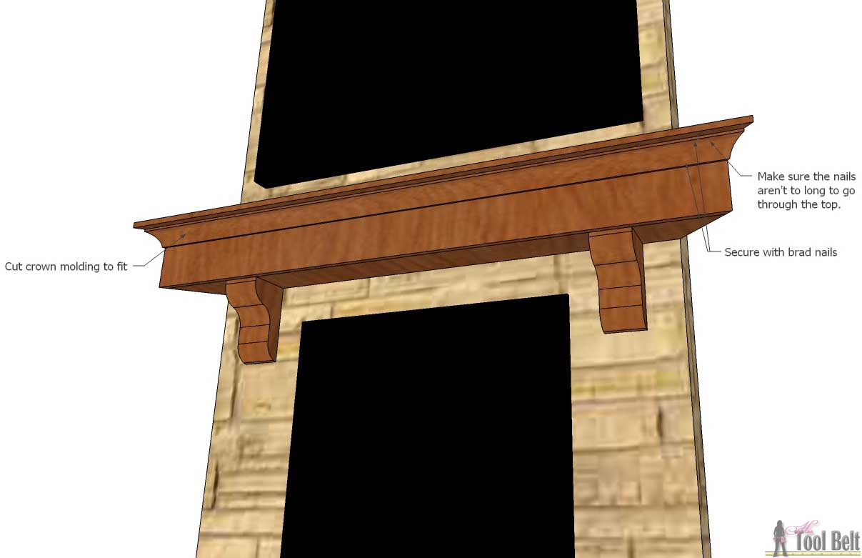 gazebo mantle clock woodworking plan - forest street designs