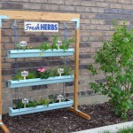 Hanging Gutter Planter and Stand