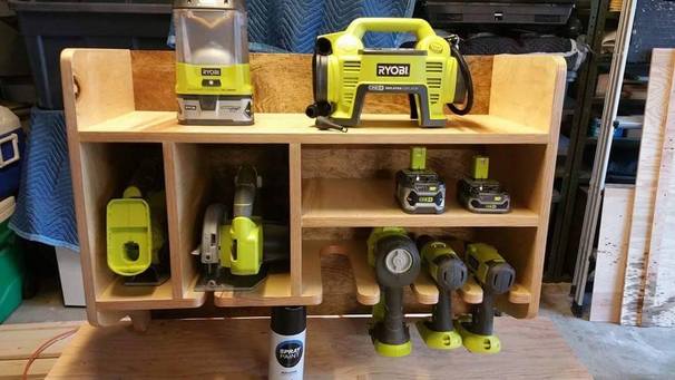 Ryobi Tool Wall Caddy - Her Tool Belt