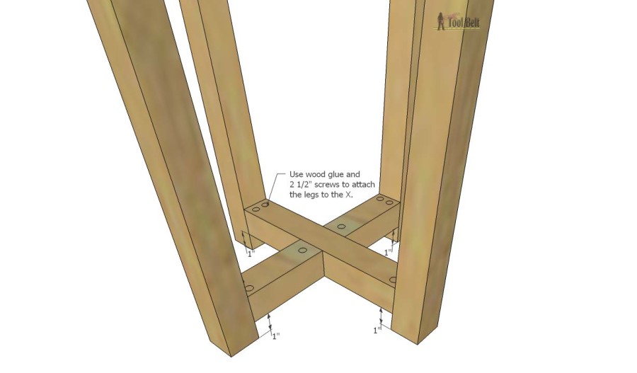 Perfect stand to raise my flower pots up for cascading flowers. Really simple flower pot stand that you can build for about $4, free plans.