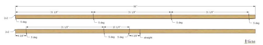 Perfect stand to raise my flower pots up for cascading flowers. Really simple flower pot stand that you can build for about $4, free plans.