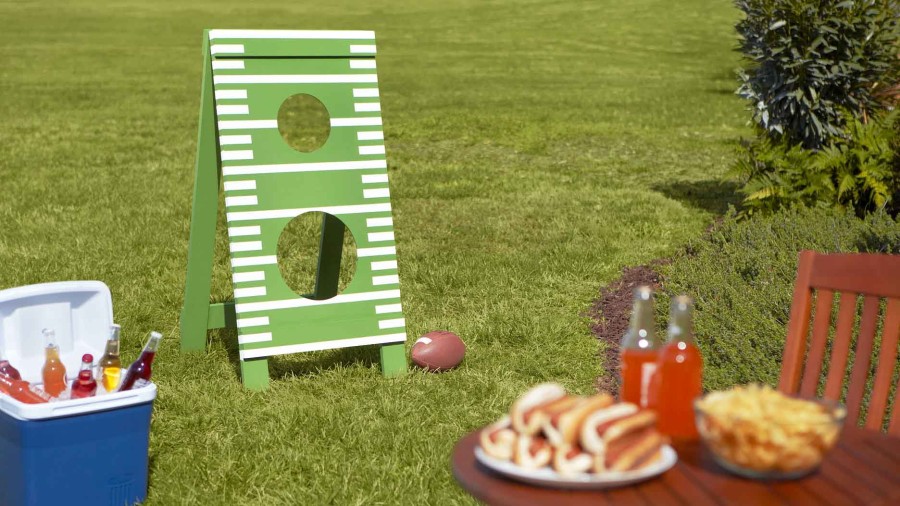 Father's Day Football Toss