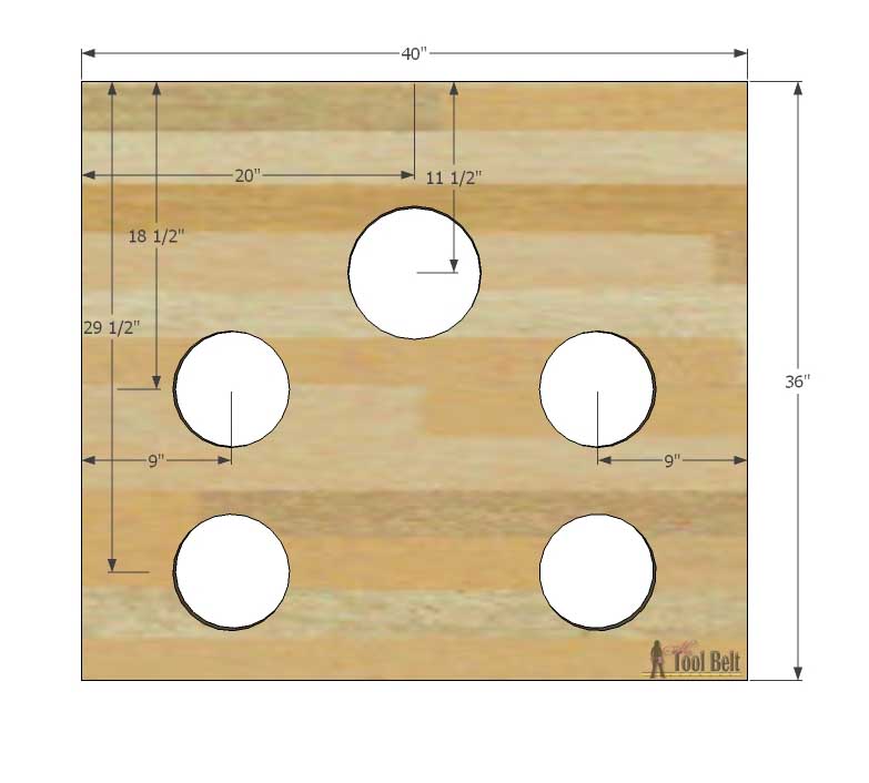 Football toss game, free plans and tutorial.