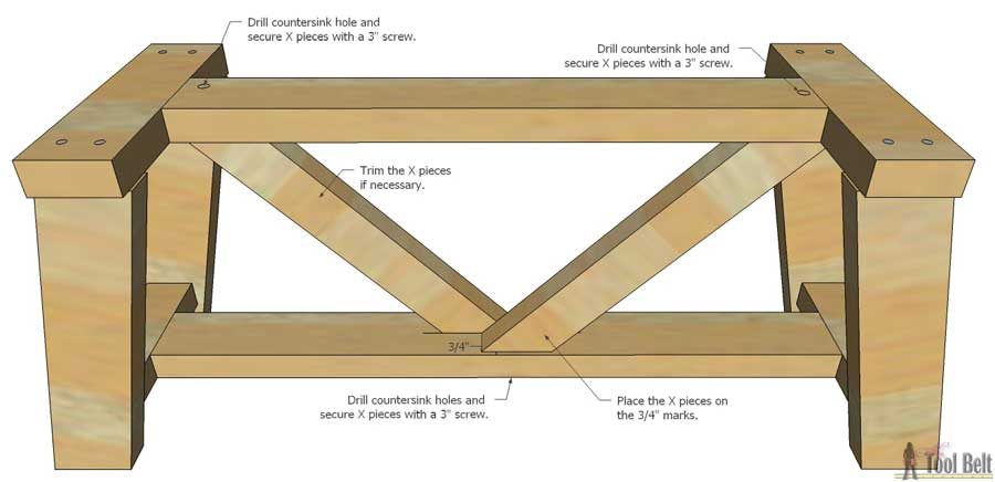 Build a cute little DIY outdoor bench for your porch or entry. Use 2x4's (and 2x3's) to build it for only about $13!!! Free plans