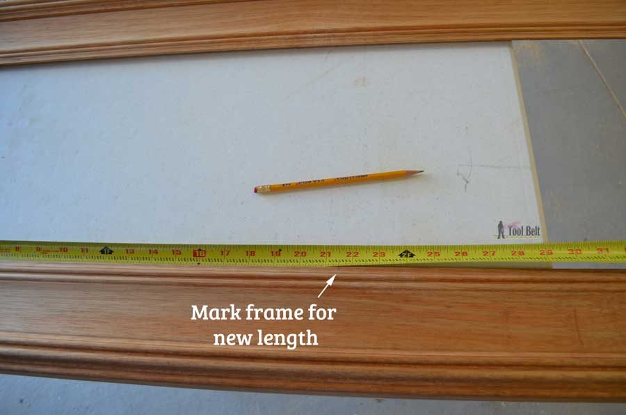 When the wrong sized picture frame is too good of a deal to pass up, use these tips to easily resize a wood picture frame.