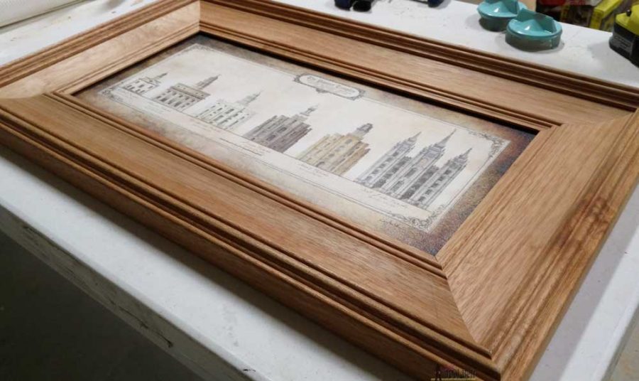 When the wrong sized picture frame is too good of a deal to pass up, use these tips to easily resize a wood picture frame.