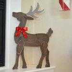 DIY Wood Reindeer