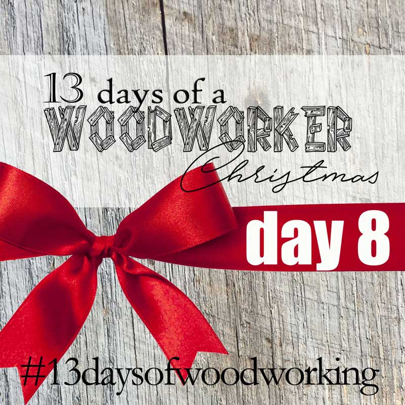 13 days of a woodworkers Christmas - day 8 DIY wood reindeer