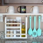 Kitchen Backsplash Shelf and Organizer