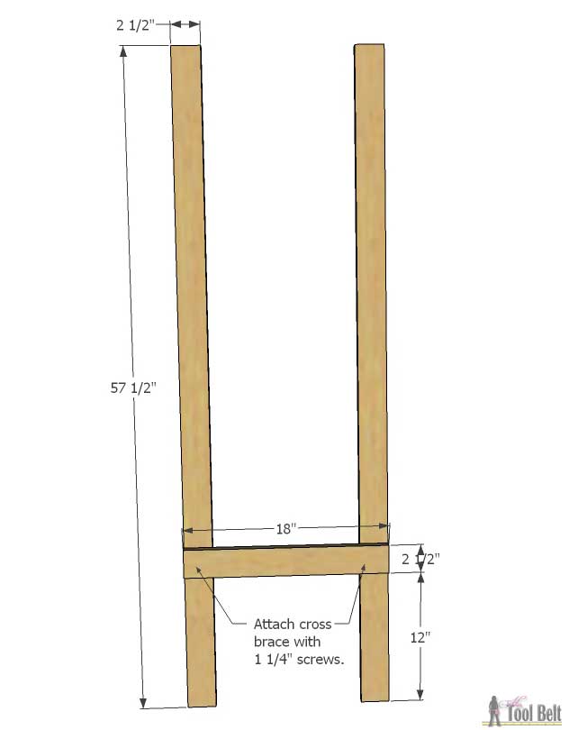 Free plans to build a DIY decorative vintage wood ladder. This vintage inspired ladder makes a unique display for weddings and home decor.