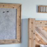 Rustic Farmhouse Magnet Board and Frame