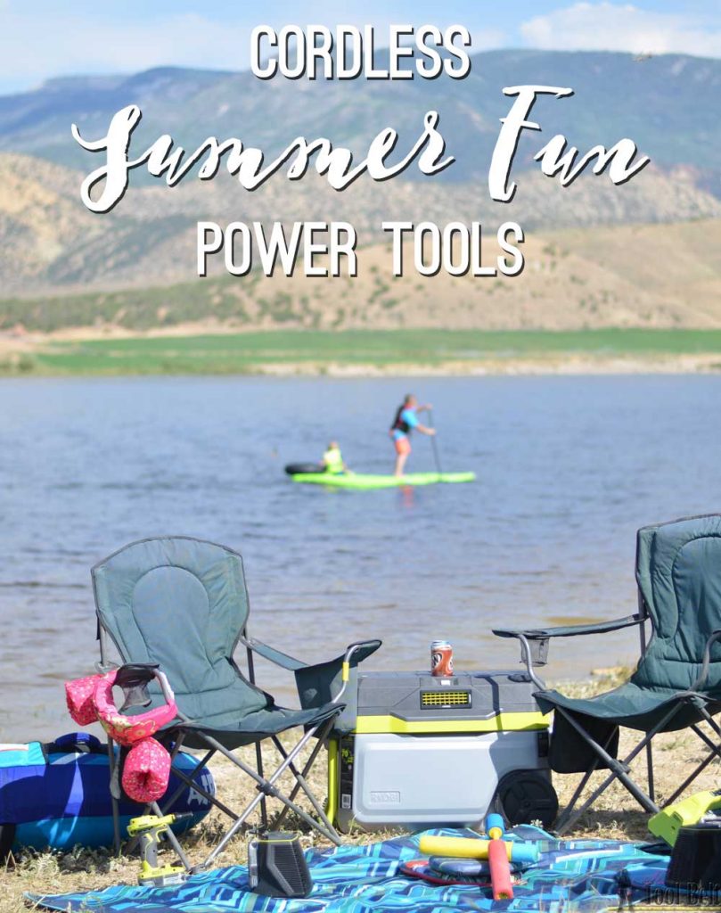 It's time to get out of the shop and have some summer fun, but don't worry you can take your power tools with you. 3 cordless summer fun power tools that you need!