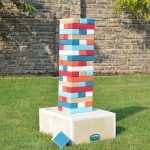 DIY Yard Game-Giant Block Tower Builder