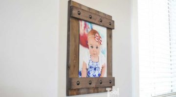 DIY Easy Farmhouse Style Frame