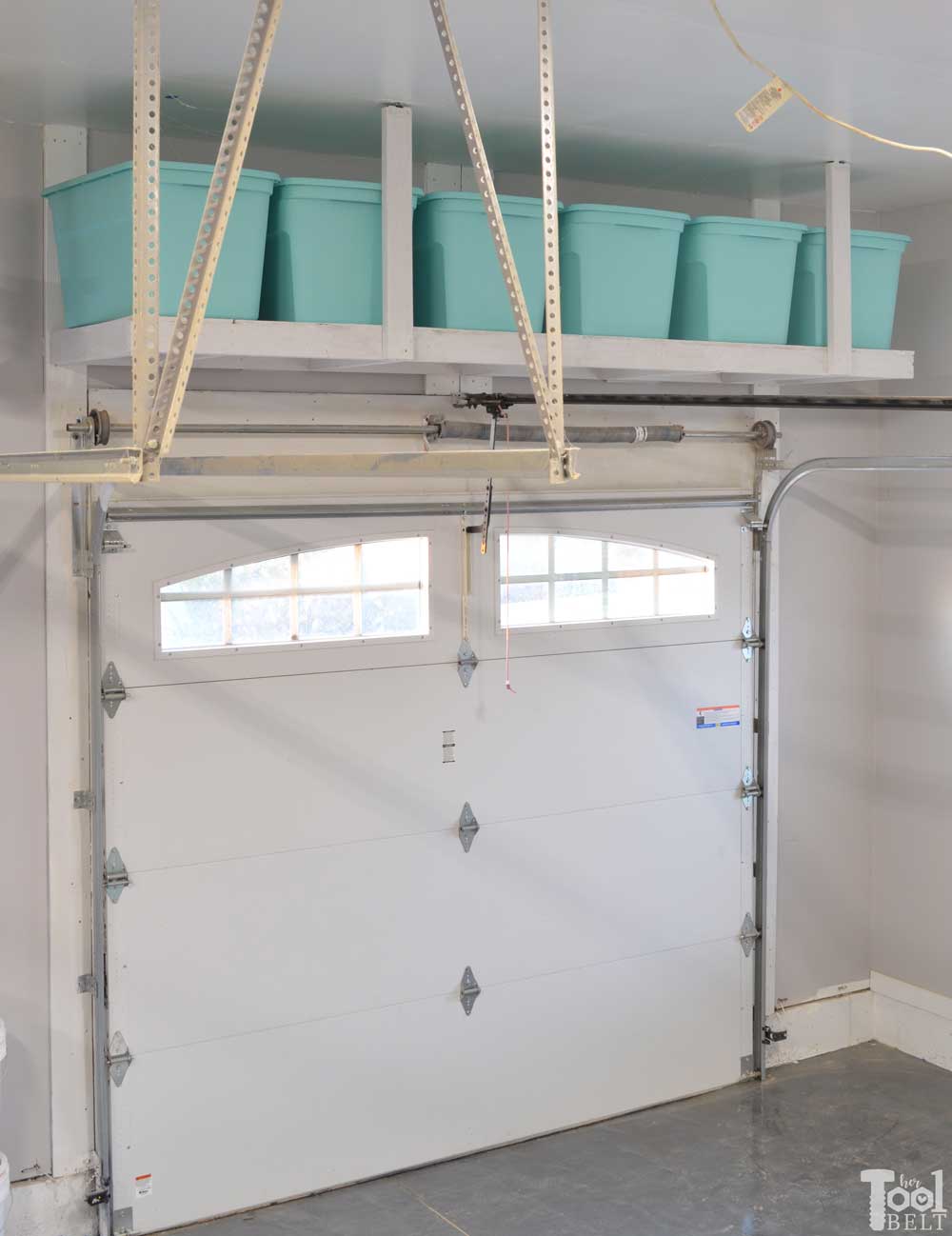 Overhead Garage Storage Shelf Her Tool Belt