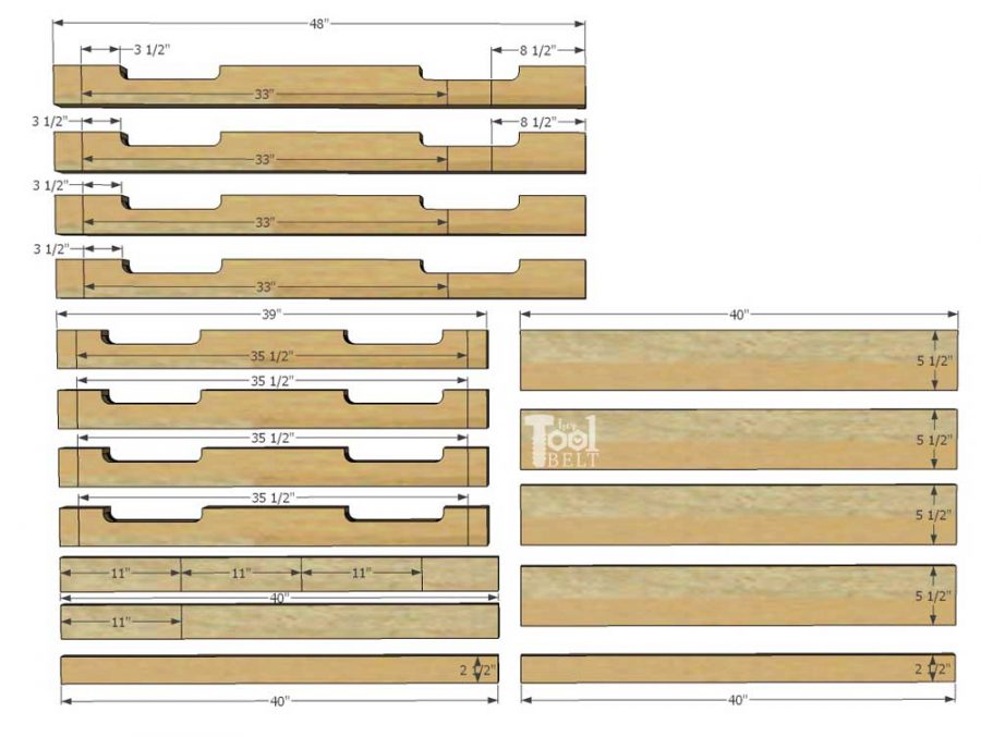 Grab a couple of free pallets and make a cute farmhouse style entry table for the front porch! Free plans and tutorial to build this pallet porch table.