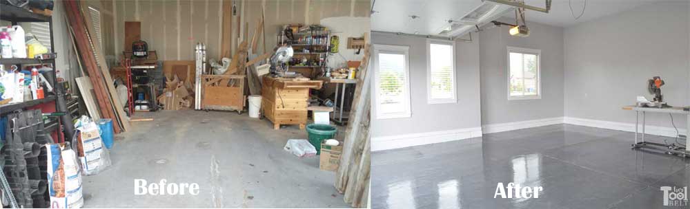 Garage Makeover Before After Her Tool, Garage Remodel Before And After