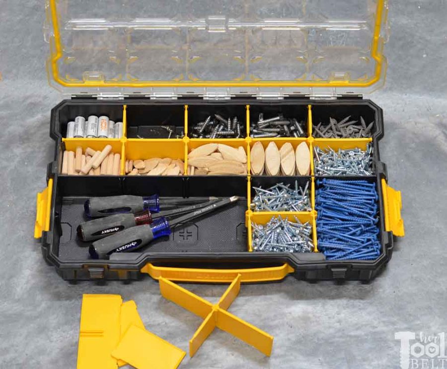 Here are a couple of quick and easy garage tool organization ideas that can be implemented in 30 minutes.