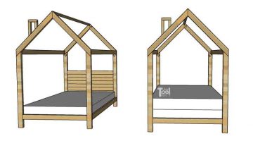 House Frame Bed – Full Size