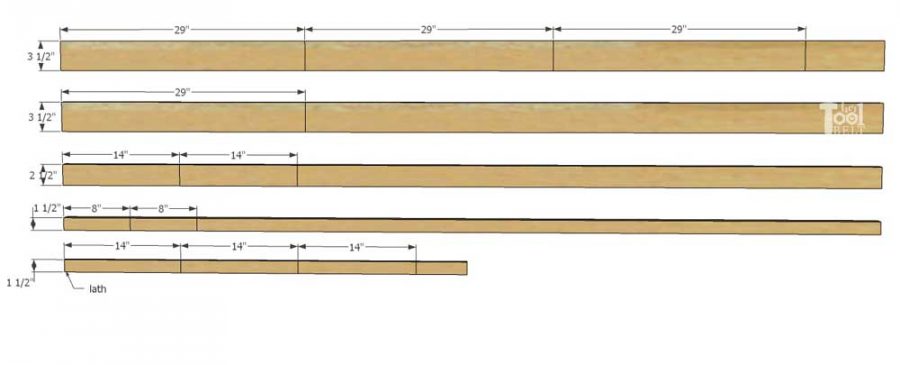 Need to organize the school work/papers and homework? Free plans to build a backpack storage & school work organizer. Build it for about $10 in wood.