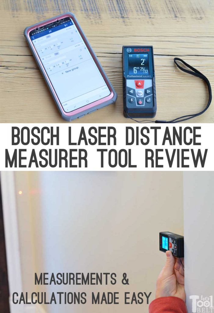 This little tool will help you easily measure distances up to 165 feet. It can calculate area, volume and with the free app help you keep track of jobs and rooms.