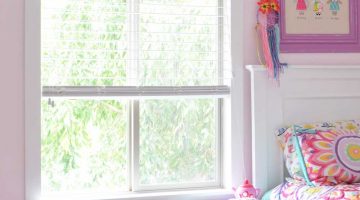 Trimming Windows – Girl’s Bedroom Makeover for 2 – ORC Week 2