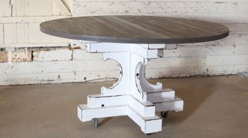 60 Inch Round Table French Farmhouse Style
