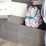 Backpack Storage Bench Plans
