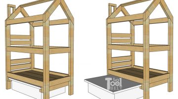 House Frame Doll Bunk Bed Plans