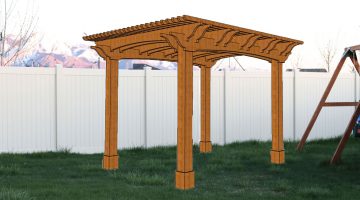 Planning a Backyard DIY Redwood Pergola and Entertainment Space