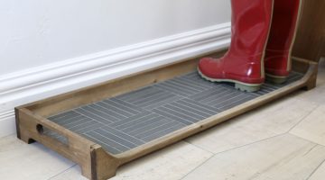 DIY Tile Boot Tray