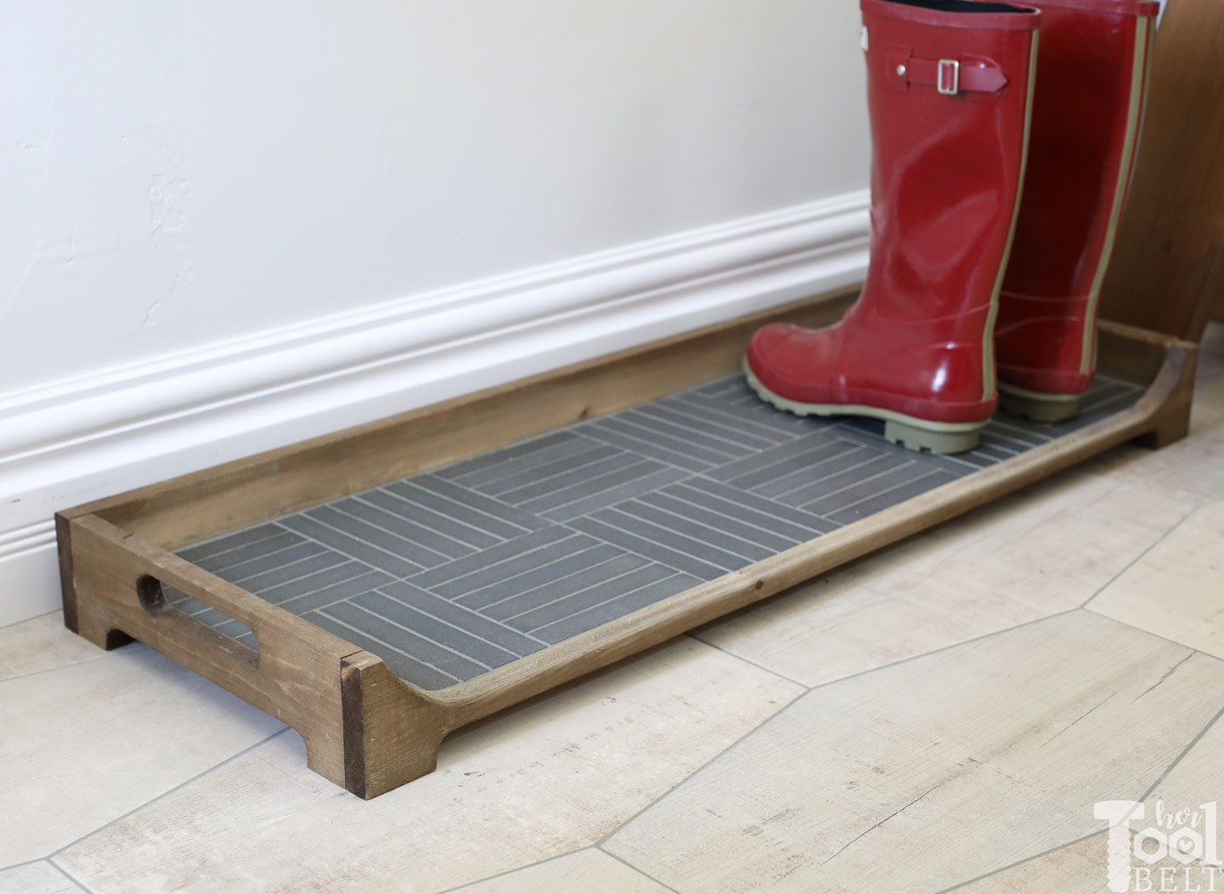 How to build a DIY Boot Tray - % %