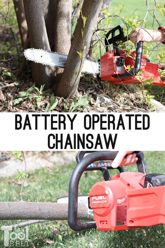 Milwaukee's 16" battery operated chainsaw review. All the power of a 40 cc chainsaw without the engine maintenance!!!