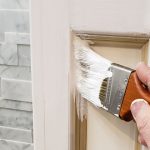 Entryway Remodel – Spring Renovation Challenge – Week 5 Trim & Paint