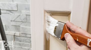 Entryway Remodel – Spring Renovation Challenge – Week 5 Trim & Paint