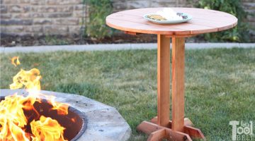 Connie Round Side Table Plans