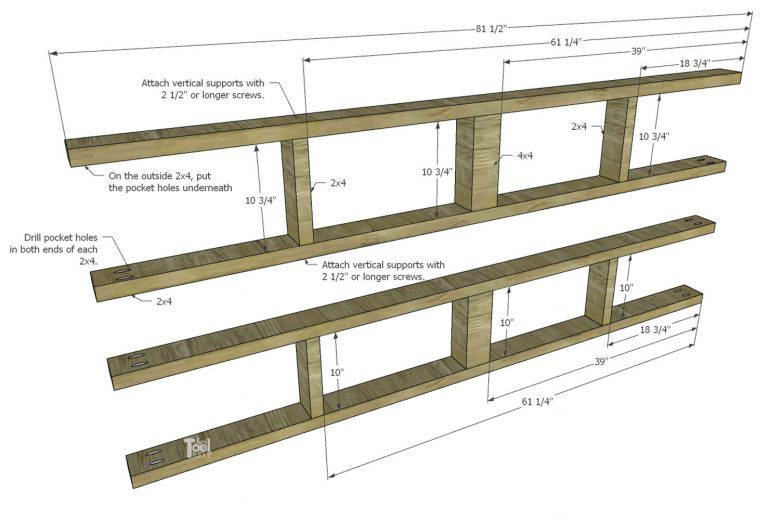 King X Barn Door Farmhouse Bed Plans Her Tool Belt