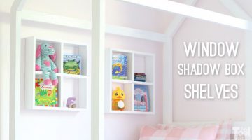 Window Shadow Box Shelf Plan
