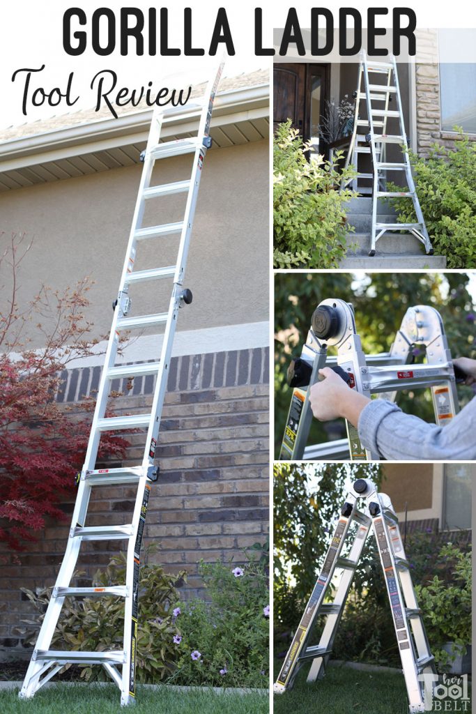 Gorilla ladder with 18 ft reach tool review, one ladder to replace the others!