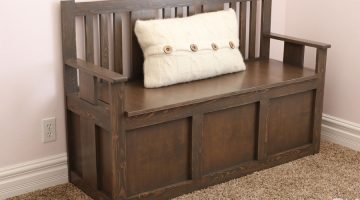 Craftsman Toy Box Bench