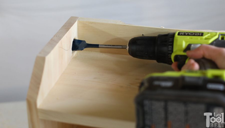 Organize your cordless drills and tools with a custom drill storage and charge station for about $20! Tell the plans how many tool stalls you want, and the free plans will customize your cut list. Free plans on hertoolbelt.com