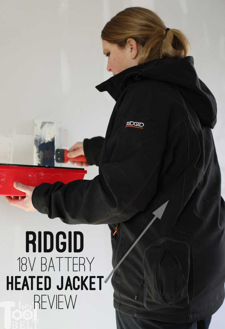 Ridgid 18 volt Battery Heated Jacket Review Her Tool Belt