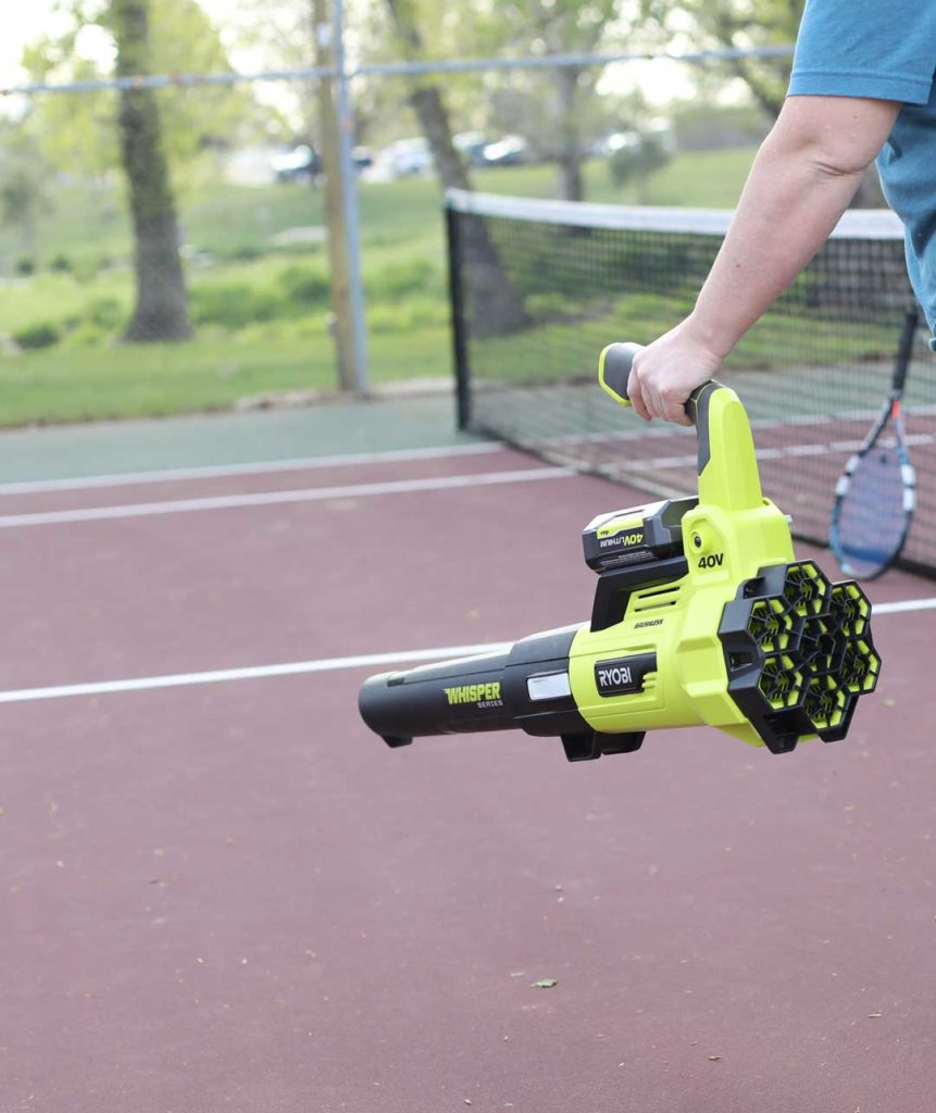  Tool Review of Ryobi's 40V battery powered jet fan blower. 