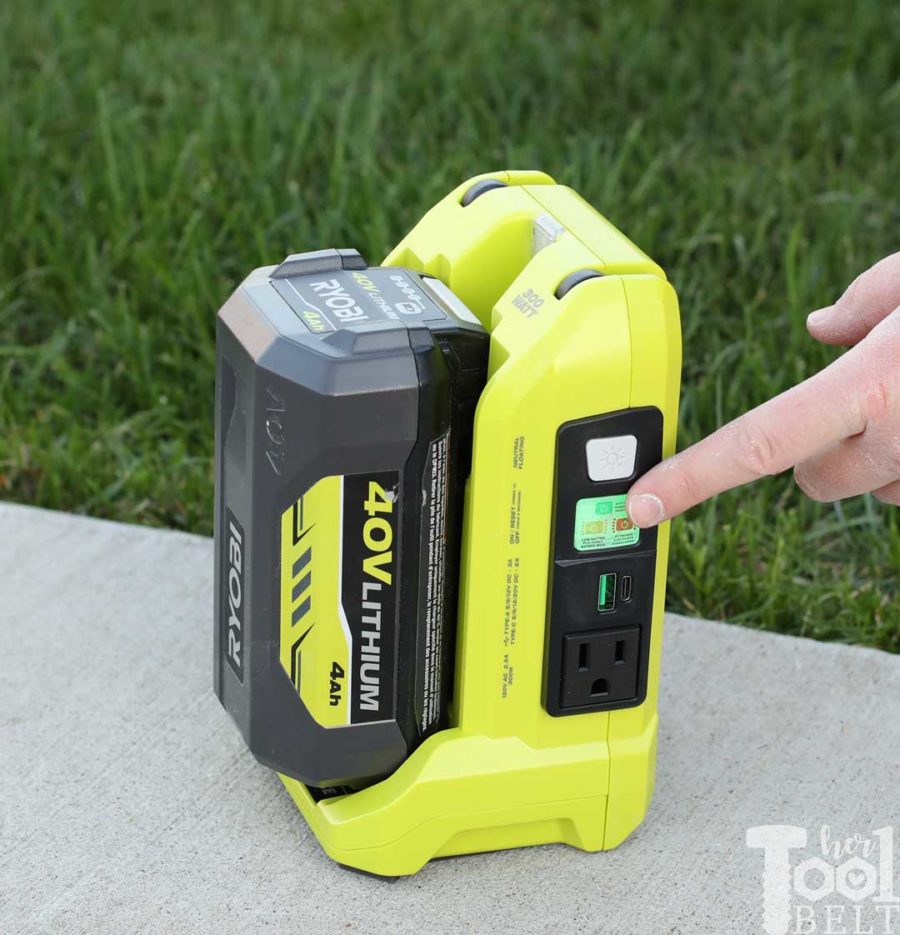 Activate Inverter. Tool Review of Ryobi's 40V battery power inverter. 