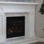 Modern Farmhouse Mantel Makeover – Corner Fireplace