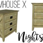 Farmhouse X Nightstand Plans